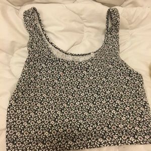 Floral crop top